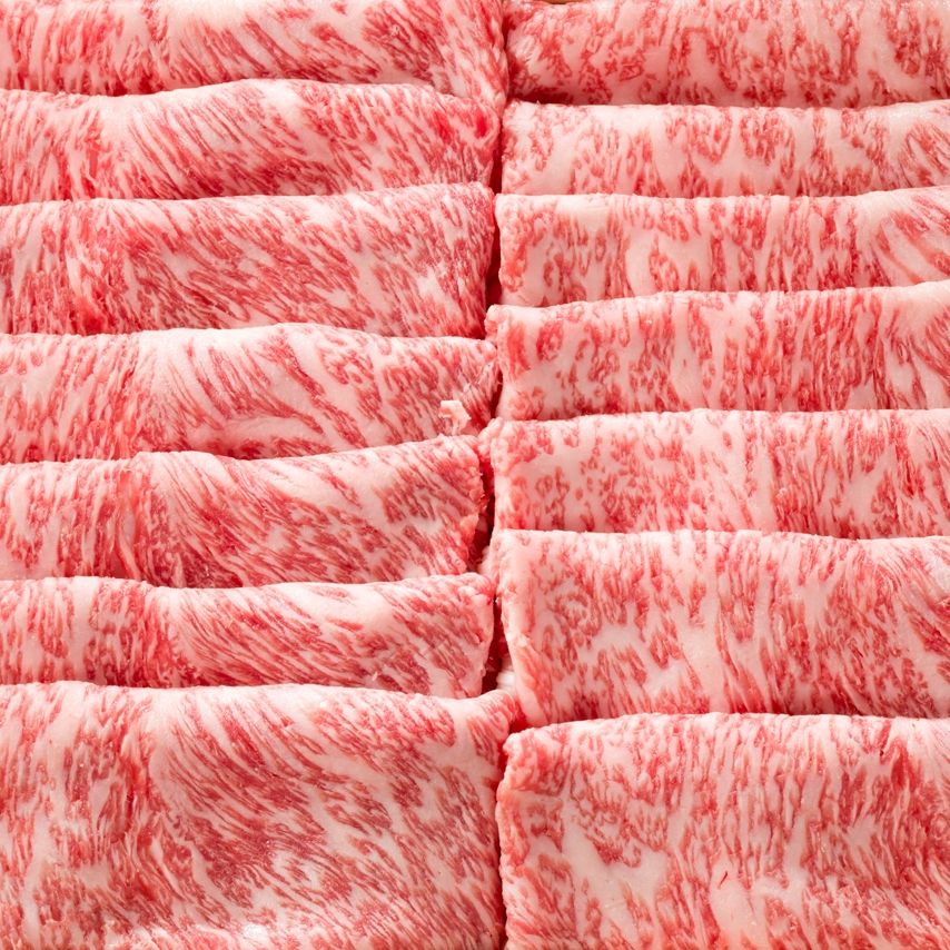 米沢牛リブロースすきやき肉（A5）　2,700円/100g